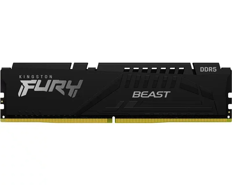 DDR5 32GB (2x16GB) 5600MHz [FURY BEAST], Non-ECC UDIMM, CL40 1.25V, 288-Pin 1Rx8, Memory Kit w/Heatsink, XMP