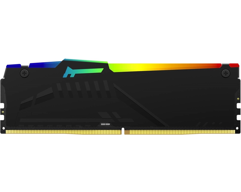 DDR5 8GB 5200MHz [FURY BEAST RGB], Non-ECC UDIMM, CL40 1.25V, 288-Pin 1Rx16, w/RGB Heatsink