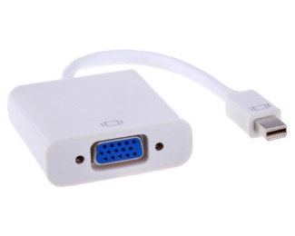 E-Green Adapter Mini DisplayPort (M) - VGA D-sub (F) crni