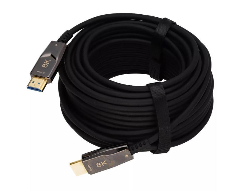E-Green AOC Optièki Kabl HDMI 2.1 M/M 100m crni 8K/60Hz 48 Gbps