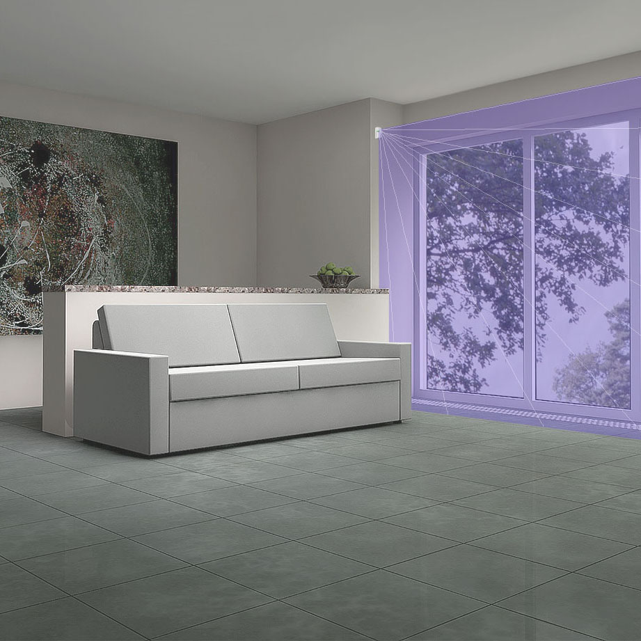Integrated Technical Vision U-PROX PIR COMBI VB WHITE