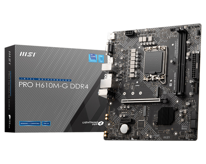 PRO H610M-G DDR4 matična ploča