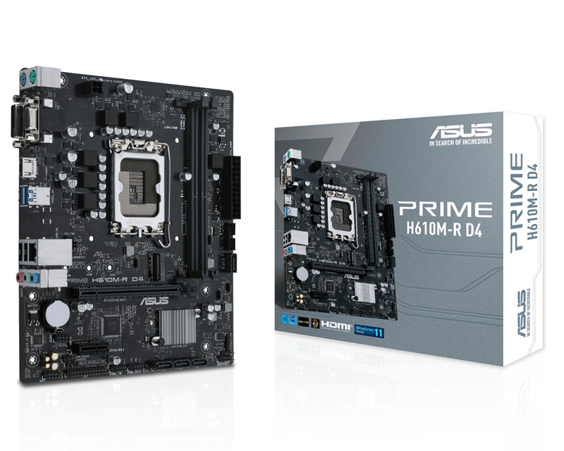Matična ploča ASUS PRIME H610M-R D4-SI/LGA1700