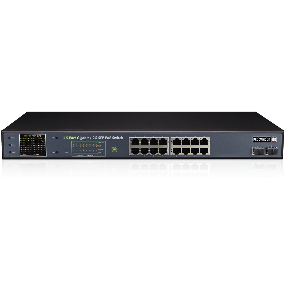 PROVISION POES-16250GCL+2SFP