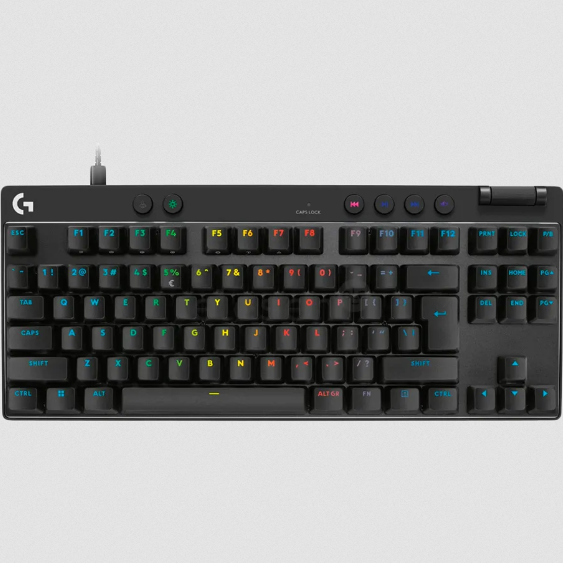 LOGITECH PRO X TKL RAPID Gaming Keyboard  - BLACK - US - USB