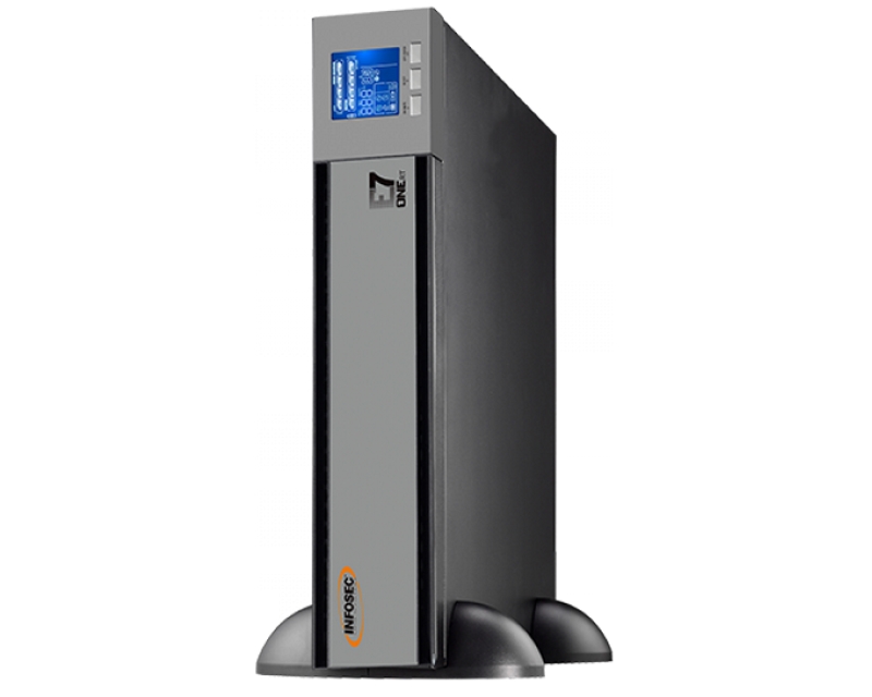 INFOSEC COMMUNICATION E7 One 1000 RT IEC UPS + Rack kit