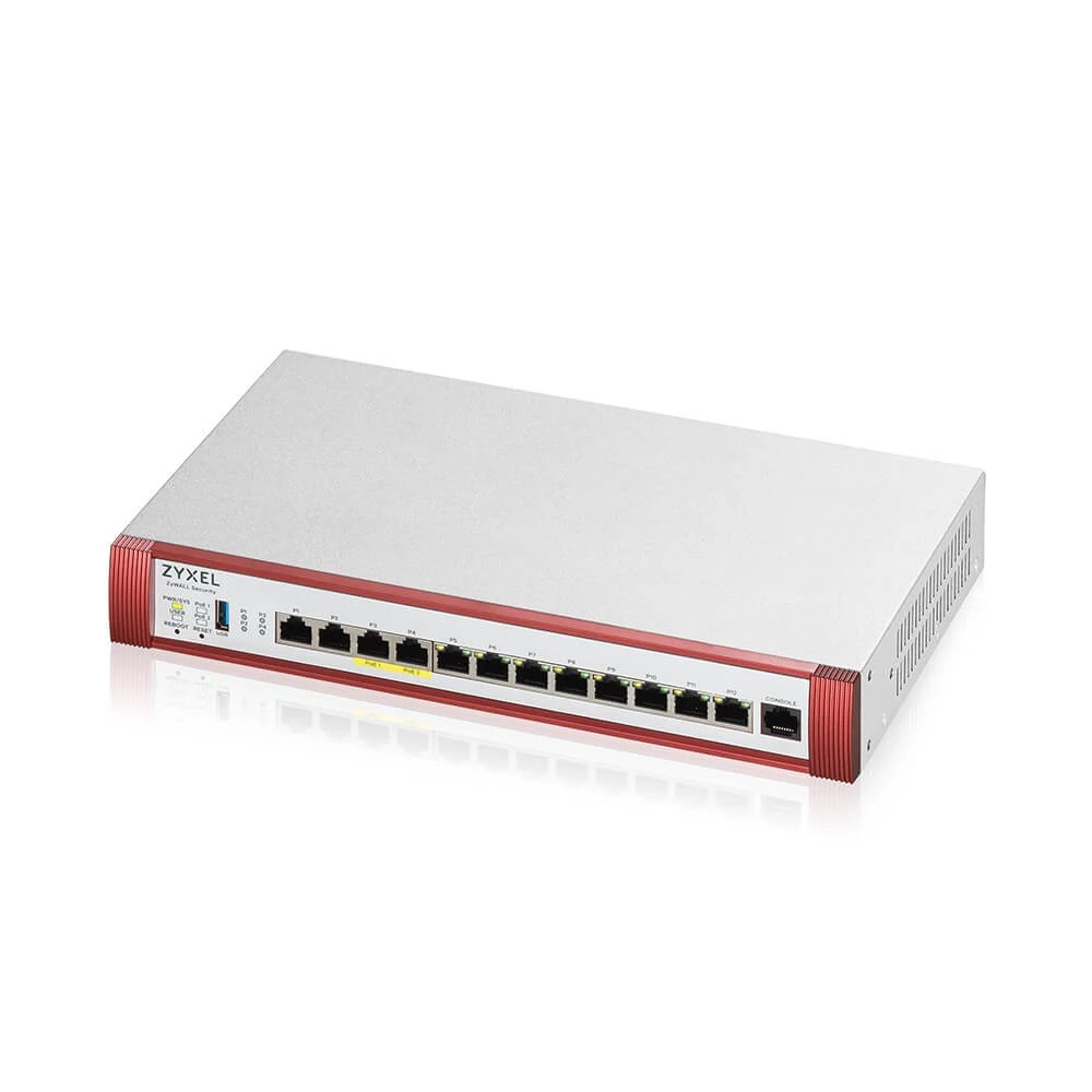 ZYXEL ZyWALL USG FLEX 500H Network Security/Firewall Appliance - 1 Year Security Bundle, USGFLEX500H-EU0102F