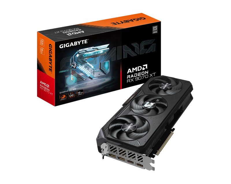 AMD Radeon RX 9070 XT GAMING OC 16GB GV-R9070XTGAMING OC-16GD rev. 1.0 grafička karta