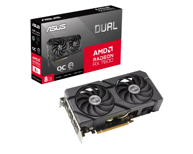 AMD Radeon RX 7600 EVO 8GB DUAL-RX7600-O8G-EVO grafička karta