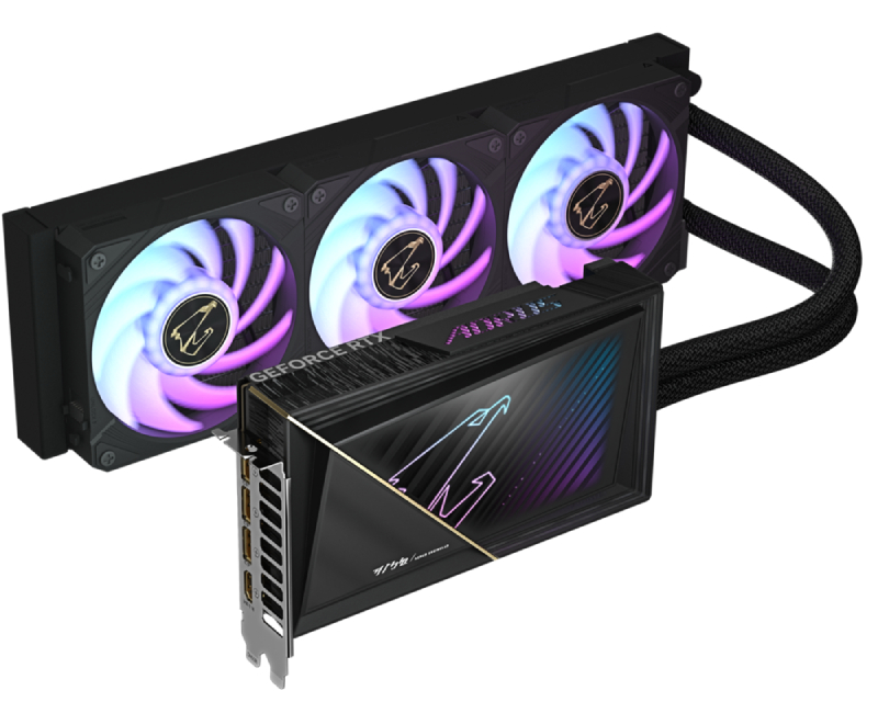 nVidia GeForce RTX 5080 AORUS XTREME WATERFORCE 16GB 256bit GV-N5080AORUSXW-16GD rev. 1.0 grafička karta