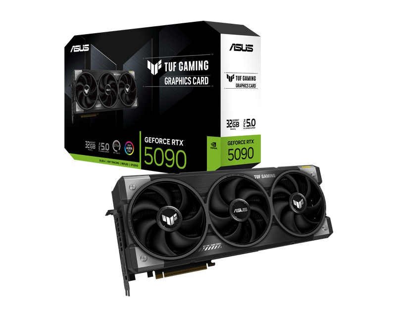 Graficka karta ASUS TUF-RTX5090-O32G-GAMING NVD/32GB/GDDR7/512bit/crna