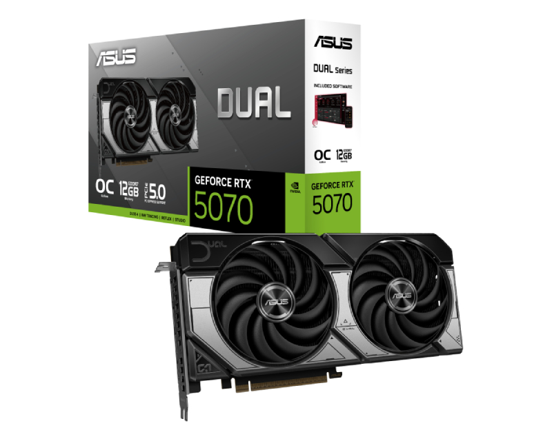 nVidia GeForce RTX 5070 12GB 192bit DUAL-RTX5070-O12G grafička karta