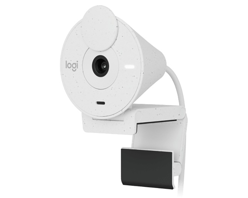 LOGITECH Brio 300 Full HD webcam - OFF-WHITE - USB