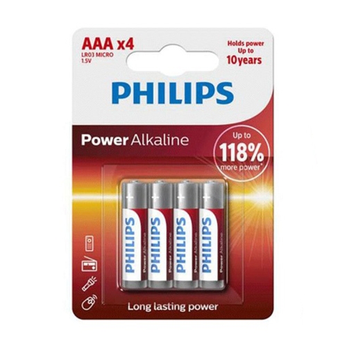 Philips BATERIJA PHILIPS AAA LR03  / 4 kom.
