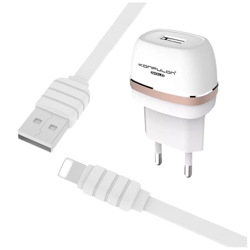KONFULON C25 kućni punjač (5W) + iPhone kabl Lightning