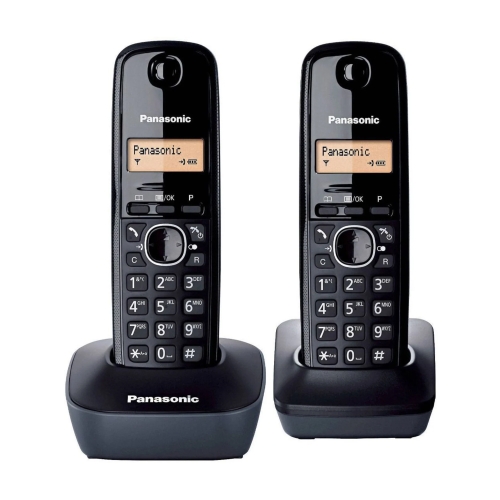 PANASONIC DECT KX-TG1612FXH Duo fiksni telefon sa dve slušalice