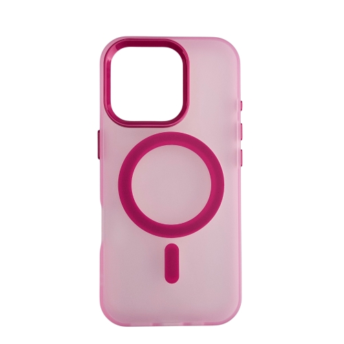 Razno Silikonska futrola Magsafe FLURO COLOR Iphone 16 PRO ROZE