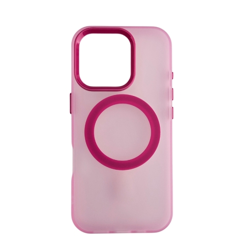 Razno Silikonska futrola Magsafe FLURO COLOR Iphone 17 ROZE