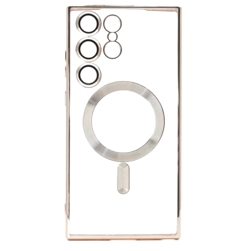 Razno Silikonska futrola Magsafe SAMSUNG S25 ULTRA ZLATNA