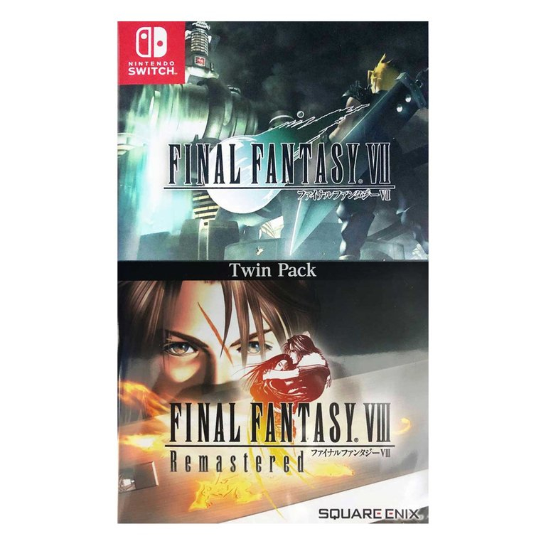 Square Enix Switch FFVII & FFVIII Remastered Twin pack