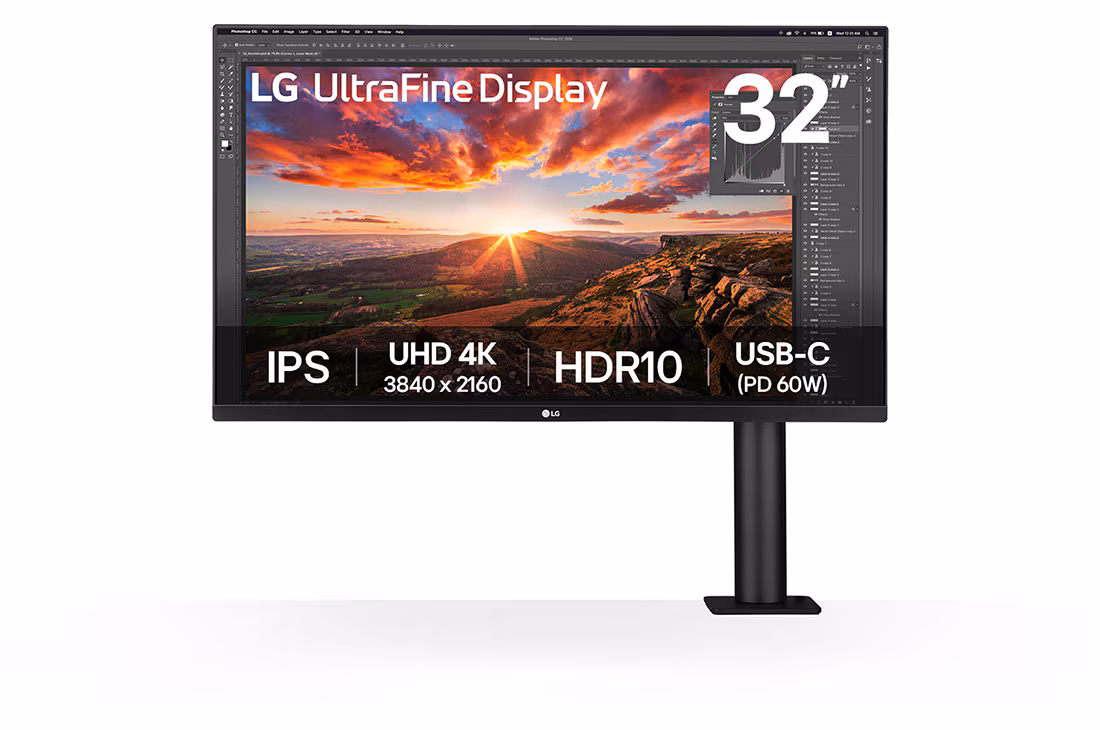 LG Monitor ERGO 32UN880K-B.AEU 31.5", IPS