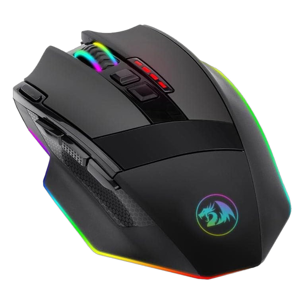 Redragon Sniper Pro M801P-RGB, Gaming, Wired and wireless Mouse, black