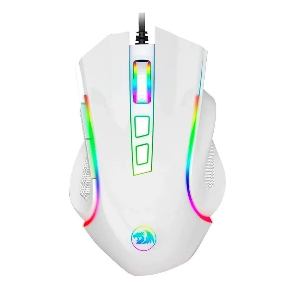 Redragon Griffin M607, Gaming, Wired Mouse, white