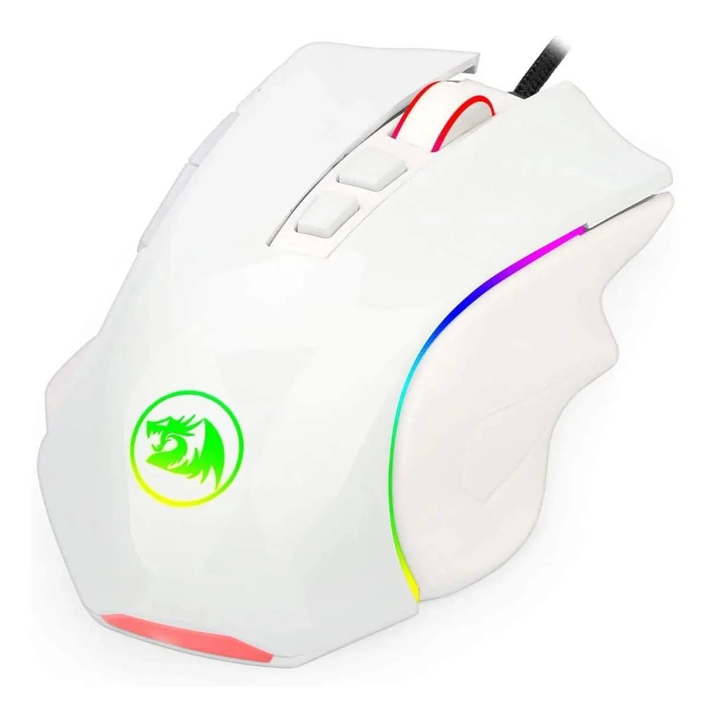 Redragon Griffin M607, Gaming, Wired Mouse, white