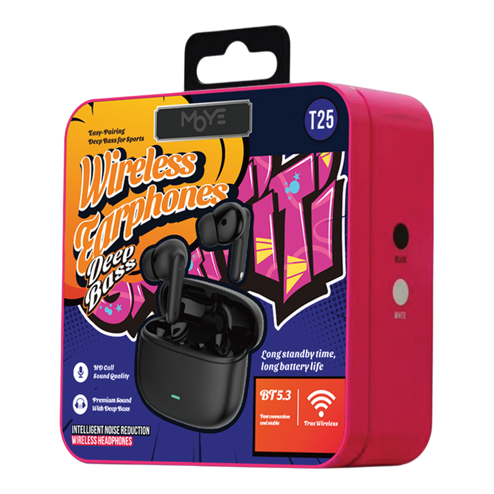 MOYE Street Beatz Wireless Earphone Black