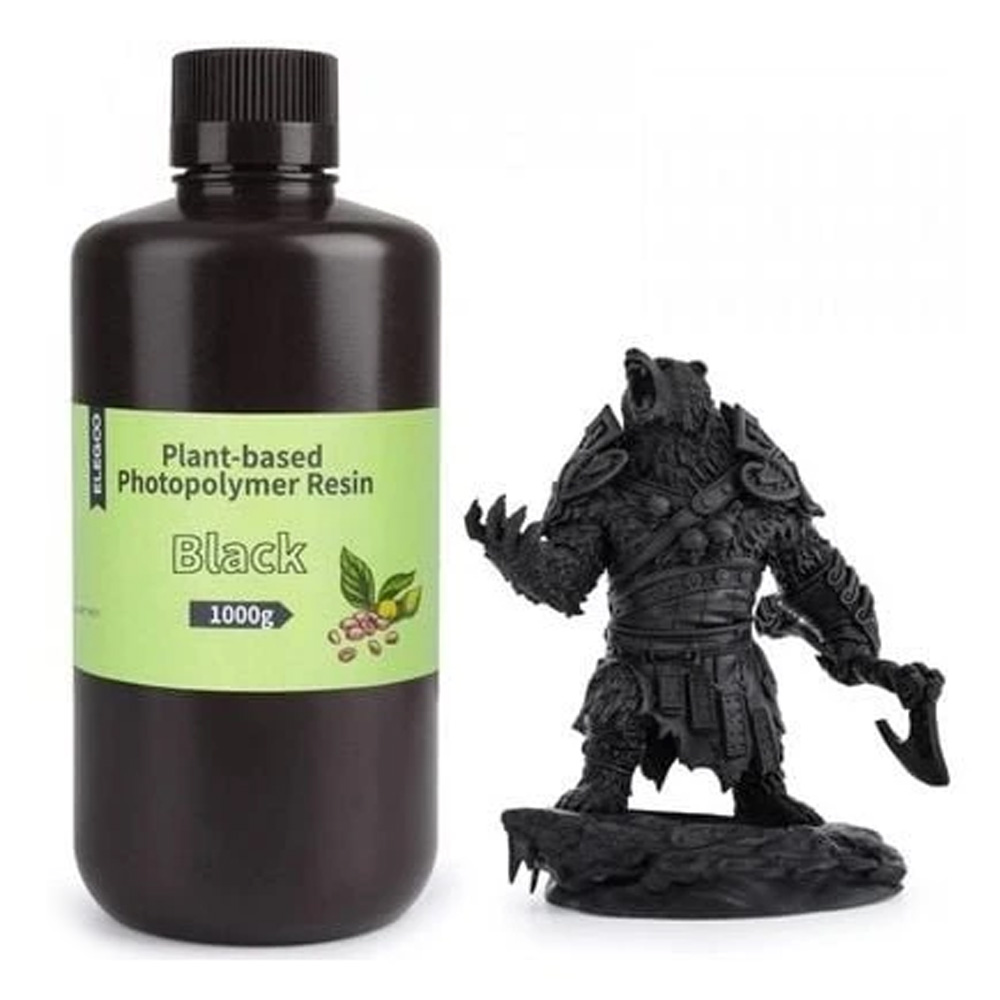 Elegoo Plant-Based Resin 1000g - Black, 50.103.0042
