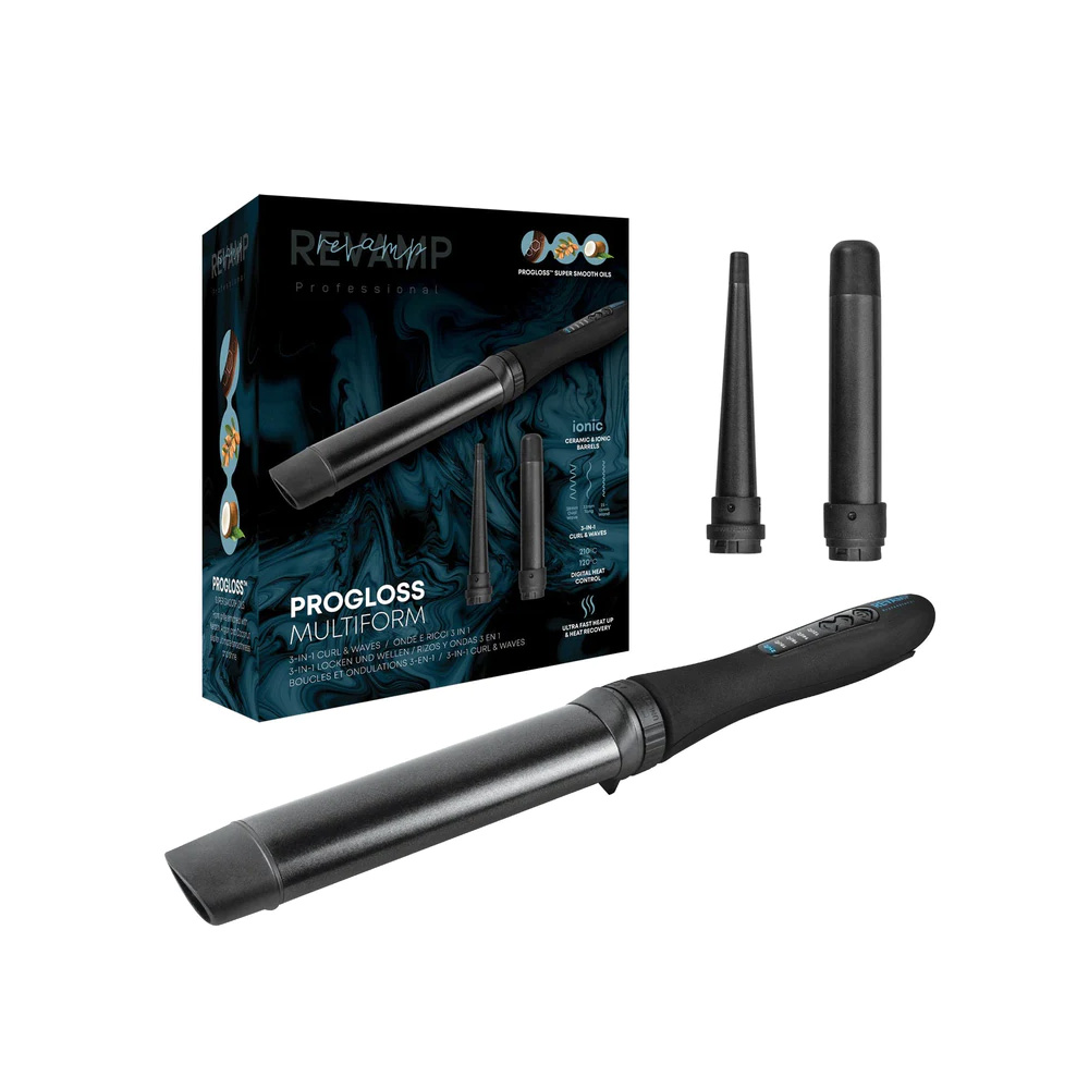 Revamp Progloss Multiform Curl & Waves 3 in 1 Hair Styler WD-1500
