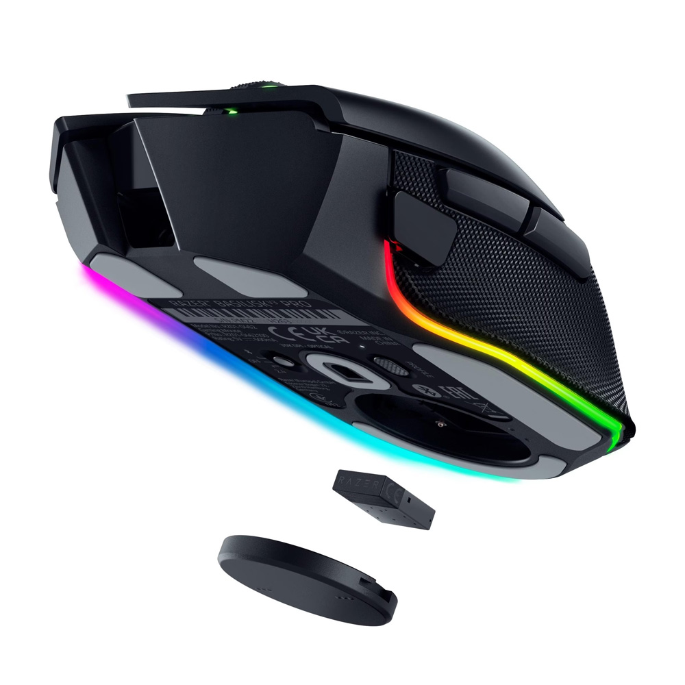 Basilisk V3 Pro - Ergonomic Wireless Gaming Mouse - EU- Black