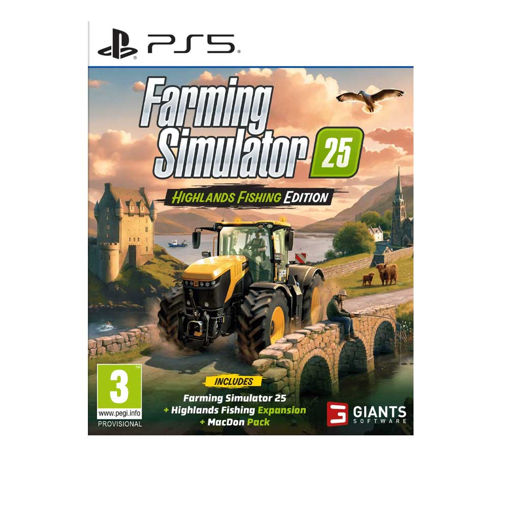 GIANTS SOFTWARE Igrica PS5 Farming Simulator 25: Highlands Fishing Edition