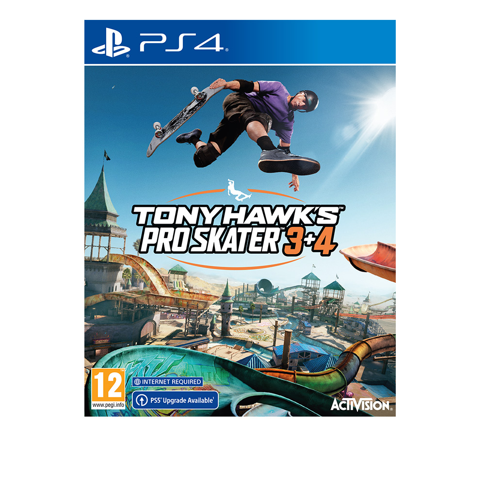 Activision Blizzard	 PS4 Tony Hawk's Pro Skater 3 + 4, 0196388575589