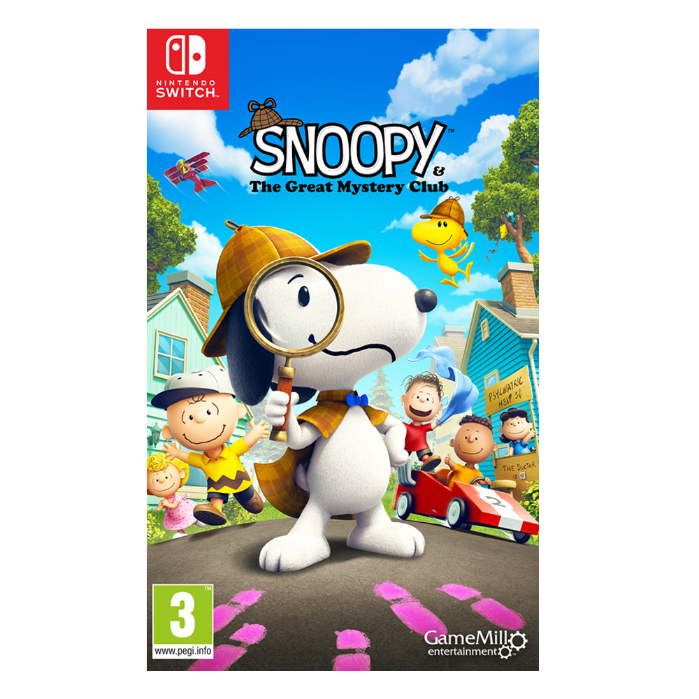 GameMill Entertainment Switch Snoopy: The Great Mystery Club