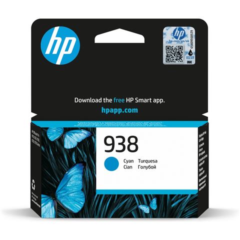 HP kertirdž broj 938 Cyan, 4S6X5PE