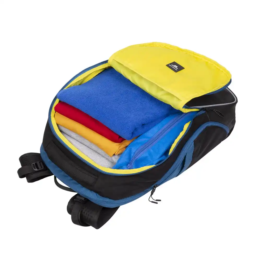 Riva Case Ranac za Laptop 17.3, crno plavi, zapremina 30L, 5265
