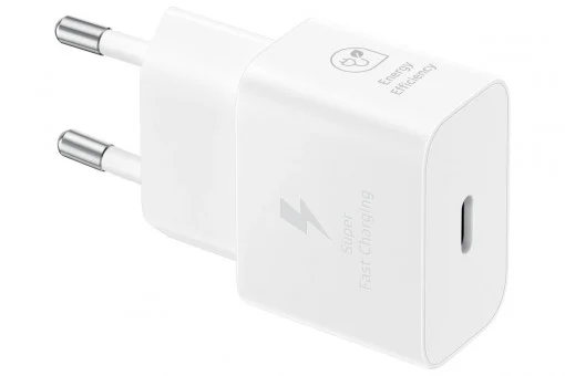 Samsung Kućni punjač Samsung EP-T2510-XWE 25W sa kablom beli