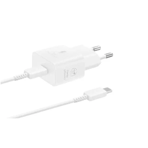 Samsung Kućni punjač Samsung EP-T2510-XWE 25W sa kablom beli