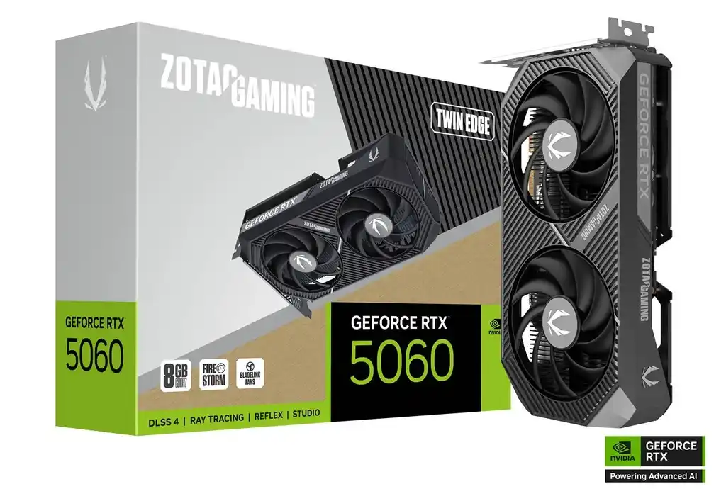 Grafička karta Zotac GAMING GeForce RTX 5060 Twin Edge 8GB DDR7 128 bit 3xDP/HDMI