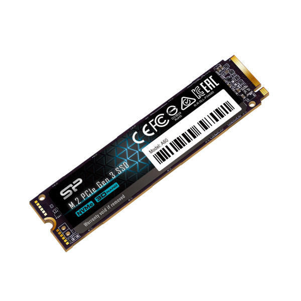 M.2 NVMe 256GB SSD, A60, PCIe Gen3x4, Read up to 2,100 MB/s, Write up to 1,200 MB/s (single sided), 2280