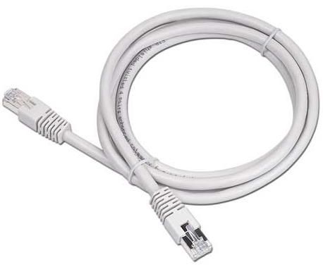 GEMBIRD Patch Cable, U/UTP Cat.5e, Grey, 2m, PP12-2M