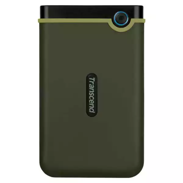 External HDD 2TB Slim form factor, M3G, USB 3.1, 2.5, Anti-shock system, Backup software, 185g, Military Green (Slim)