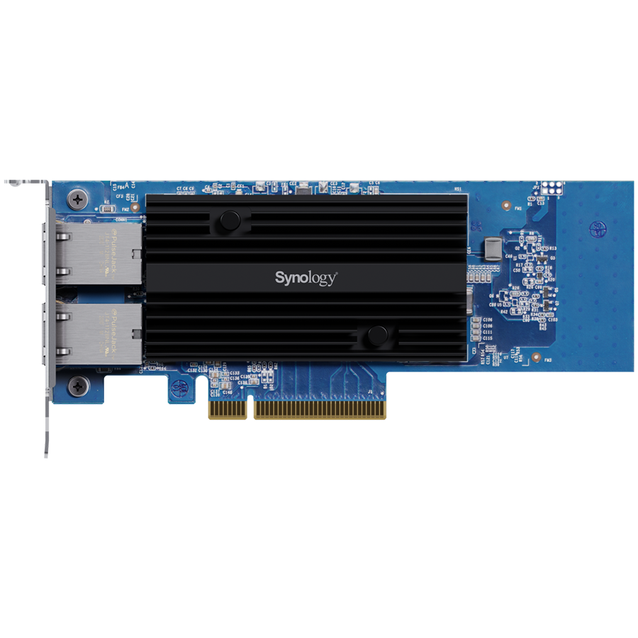Synology Dual-port 10GbE 10GBASE-T add-in card for Synology systems