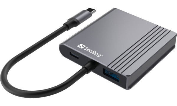 Docking station Sandberg USB-C Dock 2xHDMI+USB+PD 136-44
