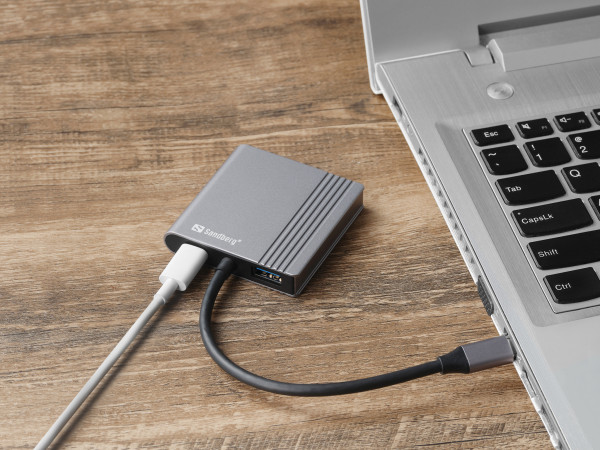 Docking station Sandberg USB-C Dock 2xHDMI+USB+PD 136-44