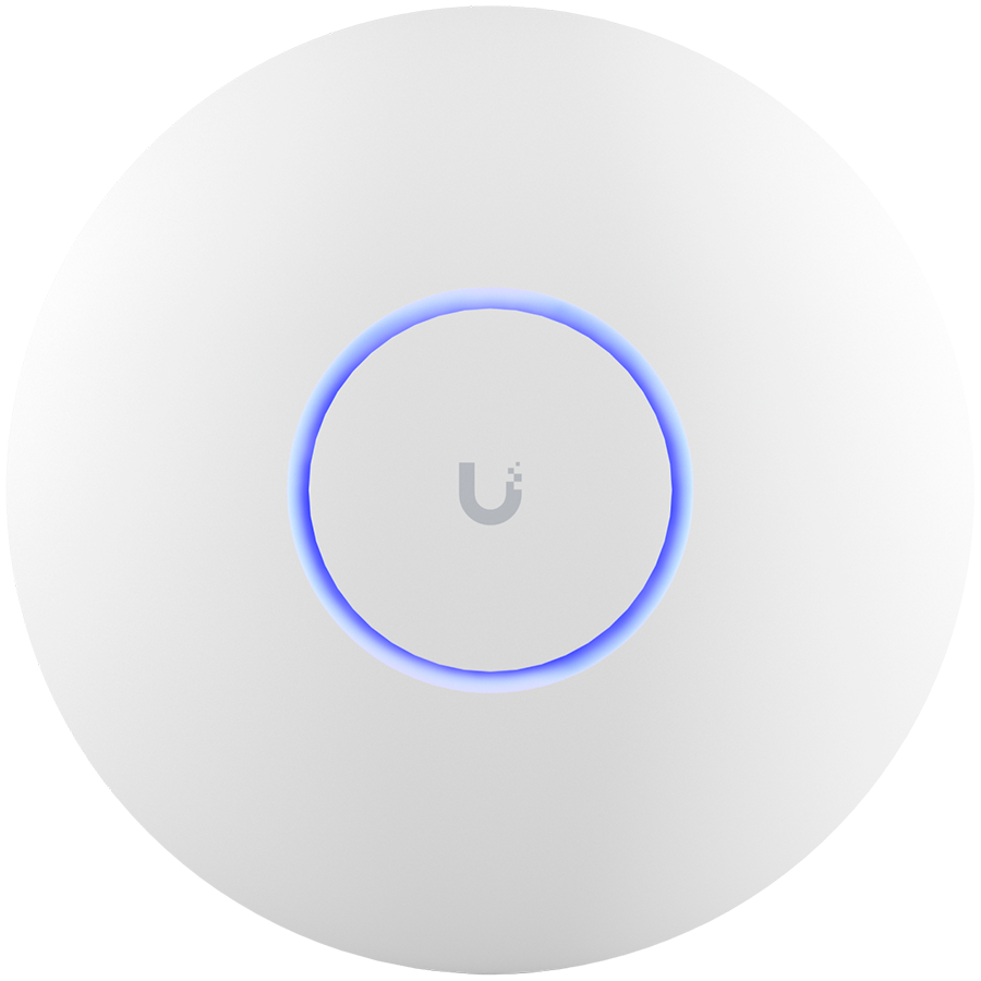 UBIQUITI U7-PRO Ceiling-mount WiFi 7 AP with 6 GHz support, 2.5 GbE uplink, 9.3 Gbps over-the-air speed, 140 m² (1,500 ft²) coverage