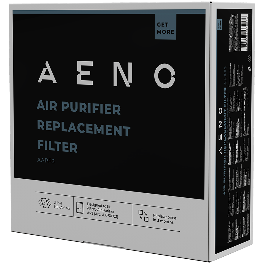 AENO Air Purifier filter H13, activated carbon granules, HEPA, Φ195*60mm, NW 0.37Kg, AAPF3