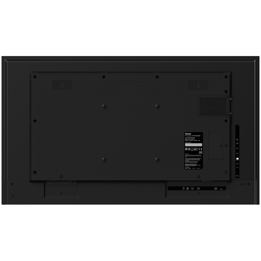 IIYAMA LFD LH5075UHS-B1AG 50" 4K UHD VA 3840 x 2160 @60Hz 500 cd/m² 5000:1 9.5ms Android 11 OS, iiSignage², FailOver, EShare landscape, portrait