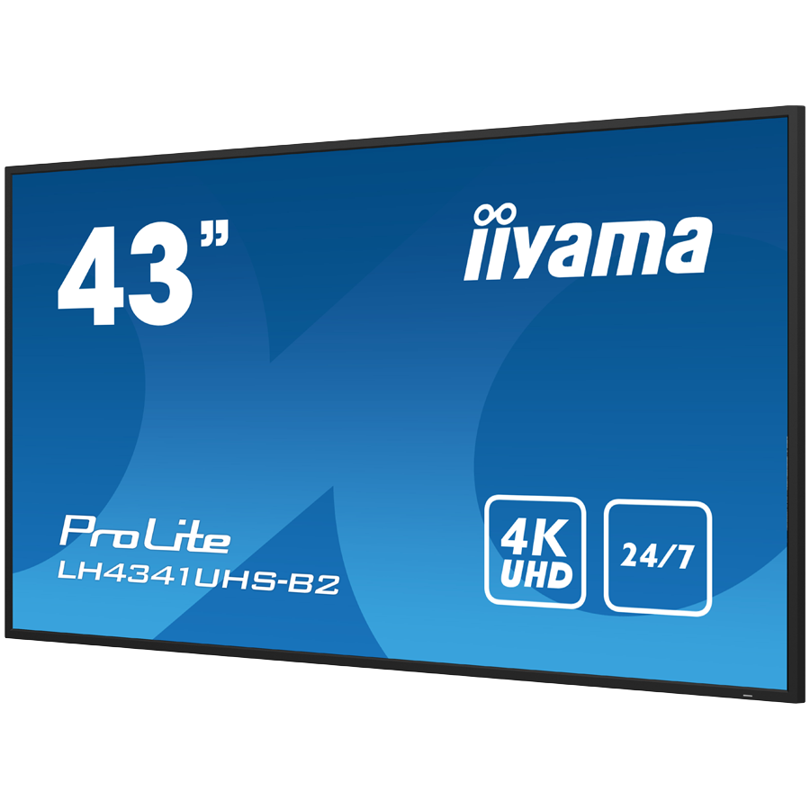 IIYAMA LFD LH4341UHS-B2 43" Professional Digital Signage display